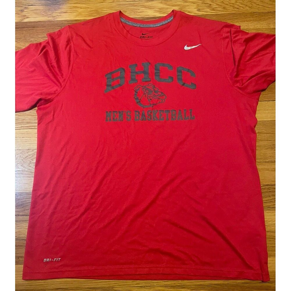 Bunker Hill Community College Basketball Nike Dri Fit Shirt Sz XL‎ Boston MA